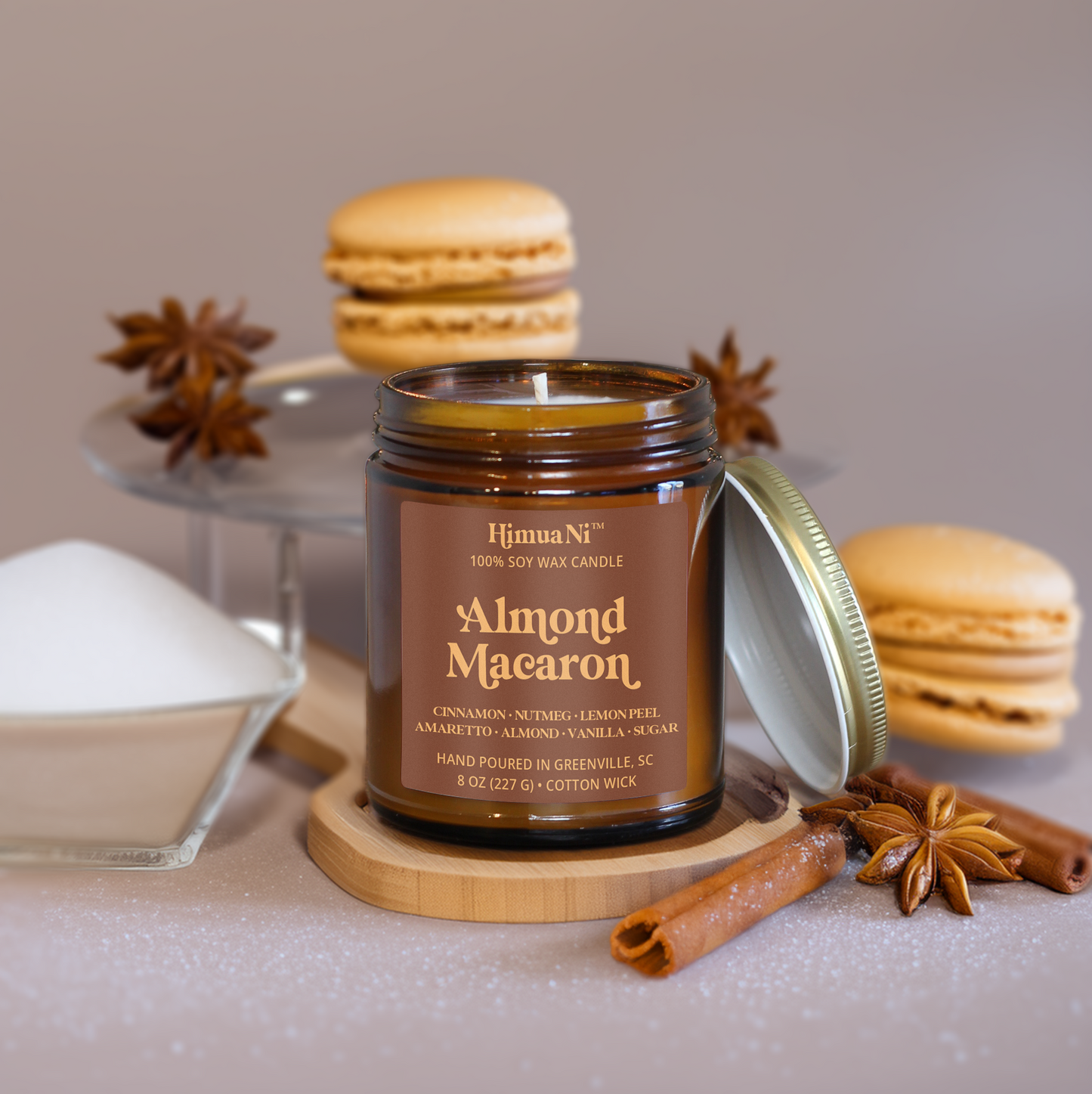 Almond Macaron | Soy Candle