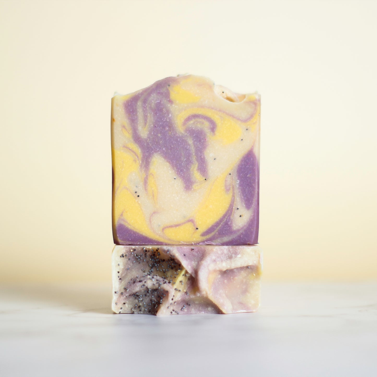 Lavender Lemon Poppy | Exfoliating Goat Milk Soap - Himua Ni