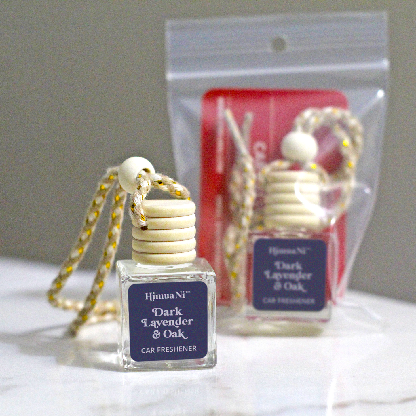 Dark Lavender & Oak | Car Freshener